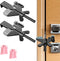 2 Pack Adjustable Portable Door Lock, Hotel Door Locks for Travelers Security,
