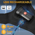 Fathers Day Gift, Flashlight Gloves for Men, Rechargeable (2 Pcs) for Dad, Husband, Brother, Cool Gadgets for Fishing