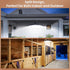 2000LM 3 IP65 Solar Shed Light Indoor Outdoor, Daytime Available Pendant Light with Pull String, Dusk to Dawn, Lighting