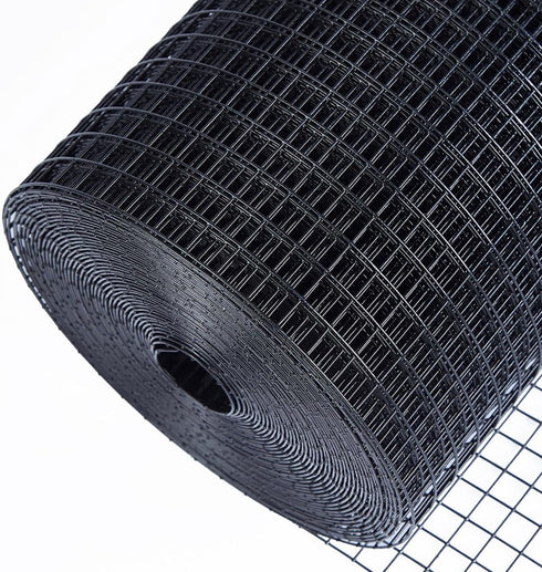 HORCH Black Vinyl Coated Hardware Cloth 1/2 inch 24 x 50 ft