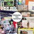 MaxGear 6Pack Acrylic Sign Holder 8.5 X 11, Plastic Sign Holder with Vertical Slanted Back, Clear Picture Photo Frames