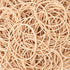 Rubber Bands 500pcs Size #19 Light Brown Elastic Rubber Bands for Office Supplies