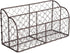DII Farmhouse Office Collection, Gray Metal Storage Desktop Letter Holder