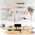 Pink Pegboard Hooks ONLY for IKEA Skadis Pegboard, 16 Pack, Compatible with IKEA SKADIS Pegboard Accessories