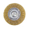 2160400 2 1/2" Brass Coarse Wire Wheel Wire Brush - Recyclable,