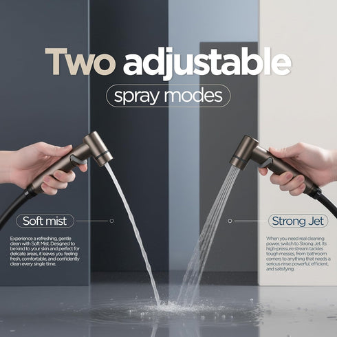 Set Aqua Earth Handheld Bidet Sprayer for Toilet Baby Cloth Diaper Spraying Kit Bathroom Toilet Bidet Attachment