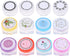 Labels for Lip Balm Container Jars - Value Pack of 600 Stickers - 200 Writable & 400 Printed Self Adhesive