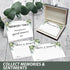50 -A01 Share A Memory Cards For Celebration of Life Decorations, Psc Share A Memory Box For Funeral Memorial