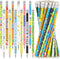 Ctosree Welcome Back to School Pencils, Unsharpened HB Pencils with Eraser, Bulk Pencils for Classroom Supplies