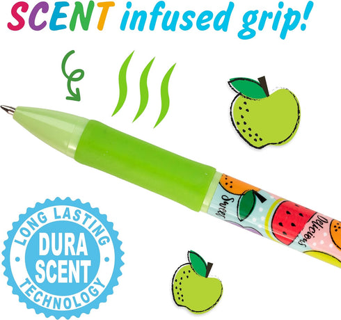 Tri-Color Smens, Scented Pens, 4 Count