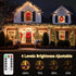 132FT 400 LED Waterproof Fairy Lights, Silver Wire Outdoor String Lights with Remote Timer for Wedding Party