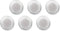 Round Magnets for Dry Erase Board, Glass White Board, Bulletin Board, Refrigerator - Rare Earth Neodymium Magnet, Clear
