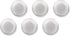 Round Magnets for Dry Erase Board, Glass White Board, Bulletin Board, Refrigerator - Rare Earth Neodymium Magnet, Clear