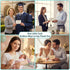ISPONRE 25 Pack Premium Elegant Thank You Cards with Envelopes & Stickers Blank Inside Personalized Notes, Perfect