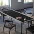 Mydours Gaming Mouse Pad, 67'' x 24" Large PU Leather Desk Mat, Dual-Sided Easy Clean Desktop Protector - Black