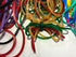 Rubber Bands Assorted Dimensions (#64+#33+#16+#117b), 1/4 lb, Colorful Non-Latex Bulk Rubber Bands