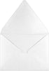 LUXPaper A2 Contour Flap Invitation Envelopes | 4 3/8" x 5 3/4" | Crystal Metallic | 80lb. Text | 50 Qty