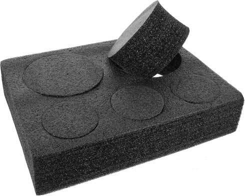 2.76X9.06X2.76 Inches Cup Holder Carrier Foam Tray for Takeout Beverages Milk Tea Coffee Drink Storage