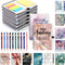 Zhanmai 20 Sets Employee Appreciation Gifts - Marble Sign Inspirational Spiral Notebooks with Motivational Pens