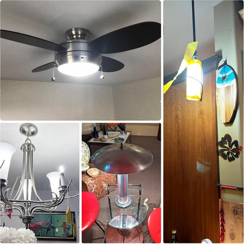E11 LED Bulbs 120V 100W Halogen Candelabra, Dimmable T3 T4 Mini Base JDE11 Bulb, 6000K Daylight - 5 Pack