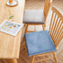 GWTYR Car,A,40x40x4cm(16x16x2inch) Square Chair Cushion,Memory Foam Seat Cushion with Ties Soft Chair Pad Cushion