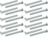 POWERTEC 5/16"-18 T Track Bolts, 20 Pack, 3-1/2 Inch Long T Slot Bolts for Woodworking Jigs