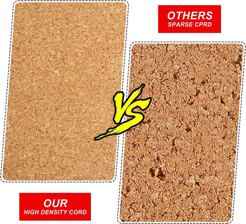 Board2by Cork Board Bulletin Board 24“ x 18”, Black Wood Framed Corkboard for School, Home & Office with 16 Push Pins.