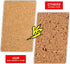 Board2by Cork Board Bulletin Board 24“ x 18”, Black Wood Framed Corkboard for School, Home & Office with 16 Push Pins.