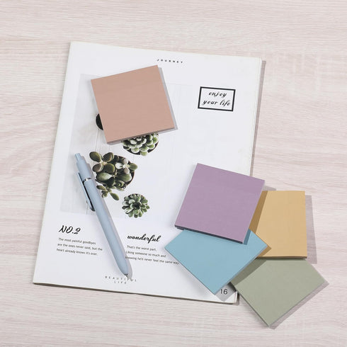 Mr. Pen Sticky Notes, 3”x3”, 12 Pads in Pastel Colors, Aesthetic Sticky Note Pads, Colorful Sticky Notes Bulk