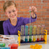 Steve Spangler's Large Plastic Test Tubes & Rack, Includes 6 Bottles and 1 Rack