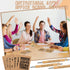 PerKoop 200 Pcs Inspirational Notebooks and Motivational Pens - Thank You Bamboo Pen Kraft Notebooks for Employee Gifts