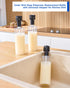 Updated Soap Dispenser Bottle for Kitchen Sink Replacement - 500ML/17oz, Confirm Adapter Maximum Connection Size