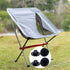 UtySty 4 Pack 15mm/0.59" Camping Chair Feet Replacement Cap Covers Anti-Sinking Tips for Ultralight High Back Folding