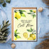 ZoZi9xDesigns When Life Gives You Lemons Call Mom - Lemon New Baby - Mothers Day Card - Mother Birthday Card - Baby