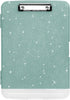 Glitter Clipboard with Storage, A4 Binder Clip Boards 8.5x11 with Low Profile Clip, Side Opening for Office Supplies