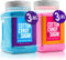 The Candery Cotton Candy Floss Sugar (2-Pack) Includes | Raspberry Blue and