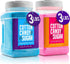 The Candery Cotton Candy Floss Sugar (2-Pack) Includes | Raspberry Blue and