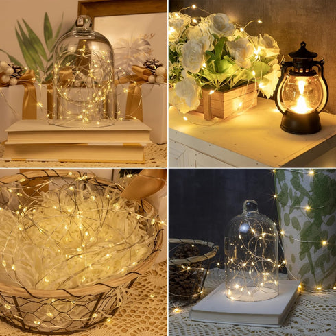 in,200FT 600LEDs Lights,8 Fairy Lights Plug Waterproof Led String Modes Remote Twinkle Light for Outdoor Indoor