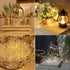 in,200FT 600LEDs Lights,8 Fairy Lights Plug Waterproof Led String Modes Remote Twinkle Light for Outdoor Indoor