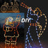 50FT C9 E17 12" C9 Set Light String Christmas Stringer, Light Sockets Spacing, Stringer Black Outdoor String Light