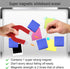 Mini Dry Erase Erasers, IHPUKIDI 48 Pack Magnetic Whiteboard Dry Erasers for Kids and Classroom, Home and Office (2 x 2
