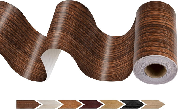 JUNART Wood Grain Repair Tape(10cm1000cm), Self-Adhesive Waterproof Realistic Textured Repair Duct Tape for