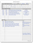 Hourly Planner Notepad, 50 Page Planning Pad w/Appointment Time Block, 8.5 X 11, A4 Sheets for Office Work Schedule