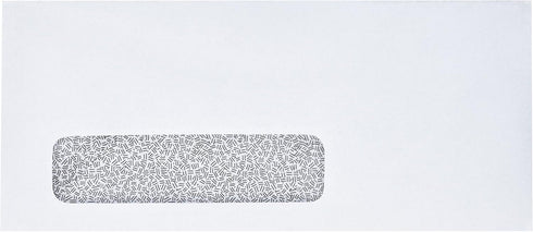 LUX Paper #9 Window Envelopes, 3 7/8" x 8 7/8", White with Security Tint, 500 Pack