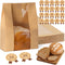 FUNFERY 30 Pcs Sourdough Bread Bags for Home Made Bread Sourdough,Large Paper