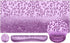 iLeadon 4in1 Mouse Pad Set - Large Gaming Desk Mat, Mouse Pad with Wrist Rest, Keyboard Wrist Rest, Coaster, Purple