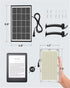1000 299 4000mAh IP65 JACKYLED Lumens LED Solar Lights Outdoor Bright Solar Dusk to Dawn Light with Battery, Waterproof