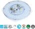 7" 8.39" 28W 2200LM, 3000K CRI90+, Dimmable UL/ES/JA8 LED Light Engine - Overall, Warm White, Retrofit Kit for Ceiling