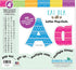 Barker Creek Letter Pop-Outs, 4" Kai Ola Sea Life Multicolor Designer Letters for Bulletin Boards and Displays