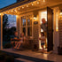 25 13pcs G40 Bulbs, RTTY Outdoor String Lights FT, Patio Light for outside with LED Plastic Shatterproof Waterproof